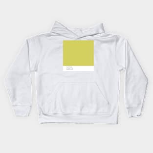 pantone 13-0643 TCX Yellow Plum Kids Hoodie